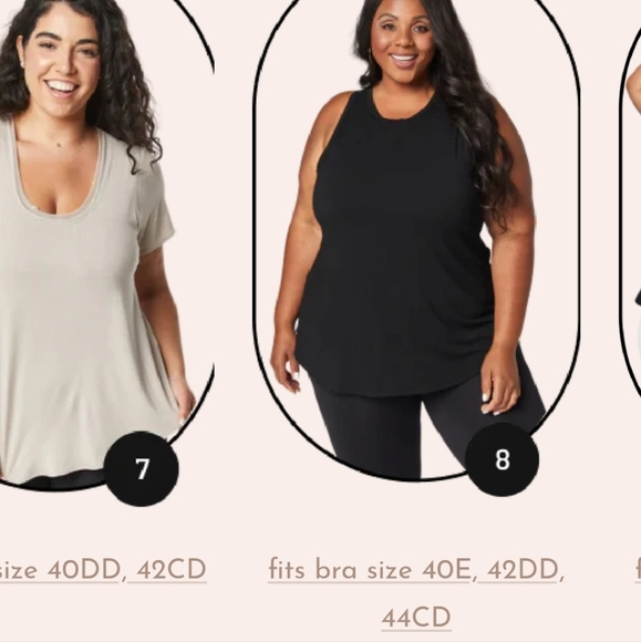 Shebird Terracotta Built In Bra Modal Jersey Tunic Tank Dress - Picture 6 of 6